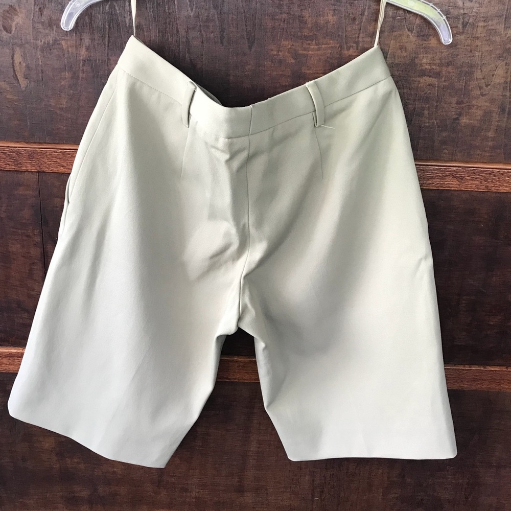 Prada Beige Bermuda Dress Shorts